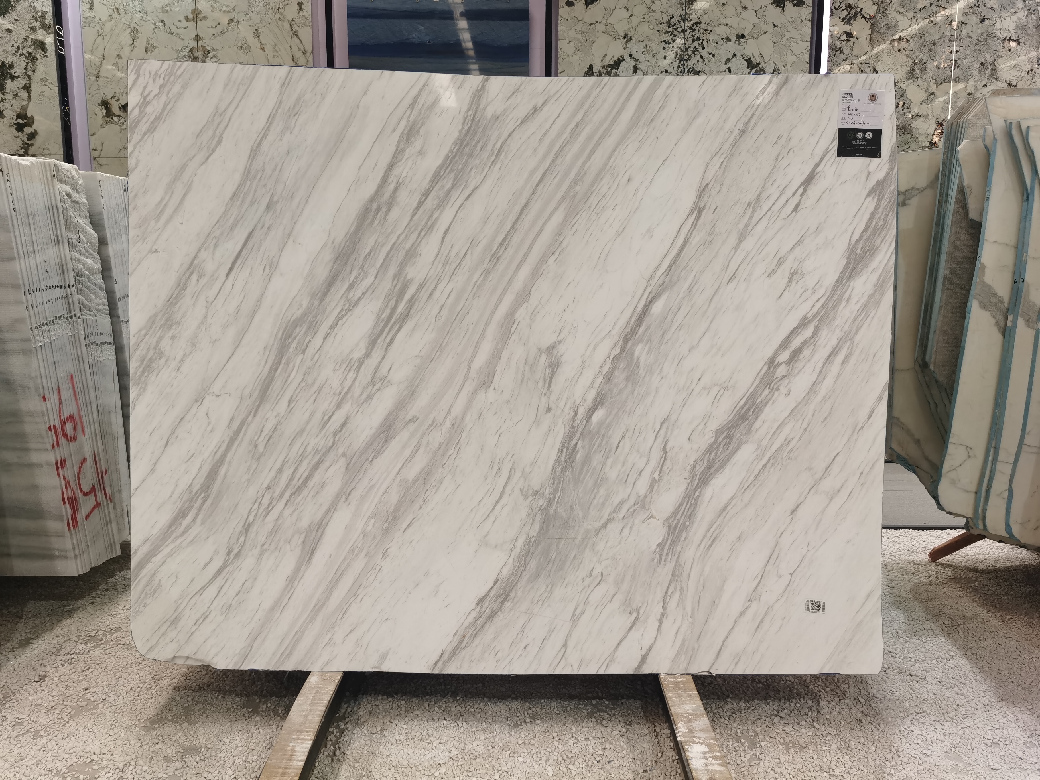 2022 Hot Marble Jazz White Chinese Natural Marble Stone
