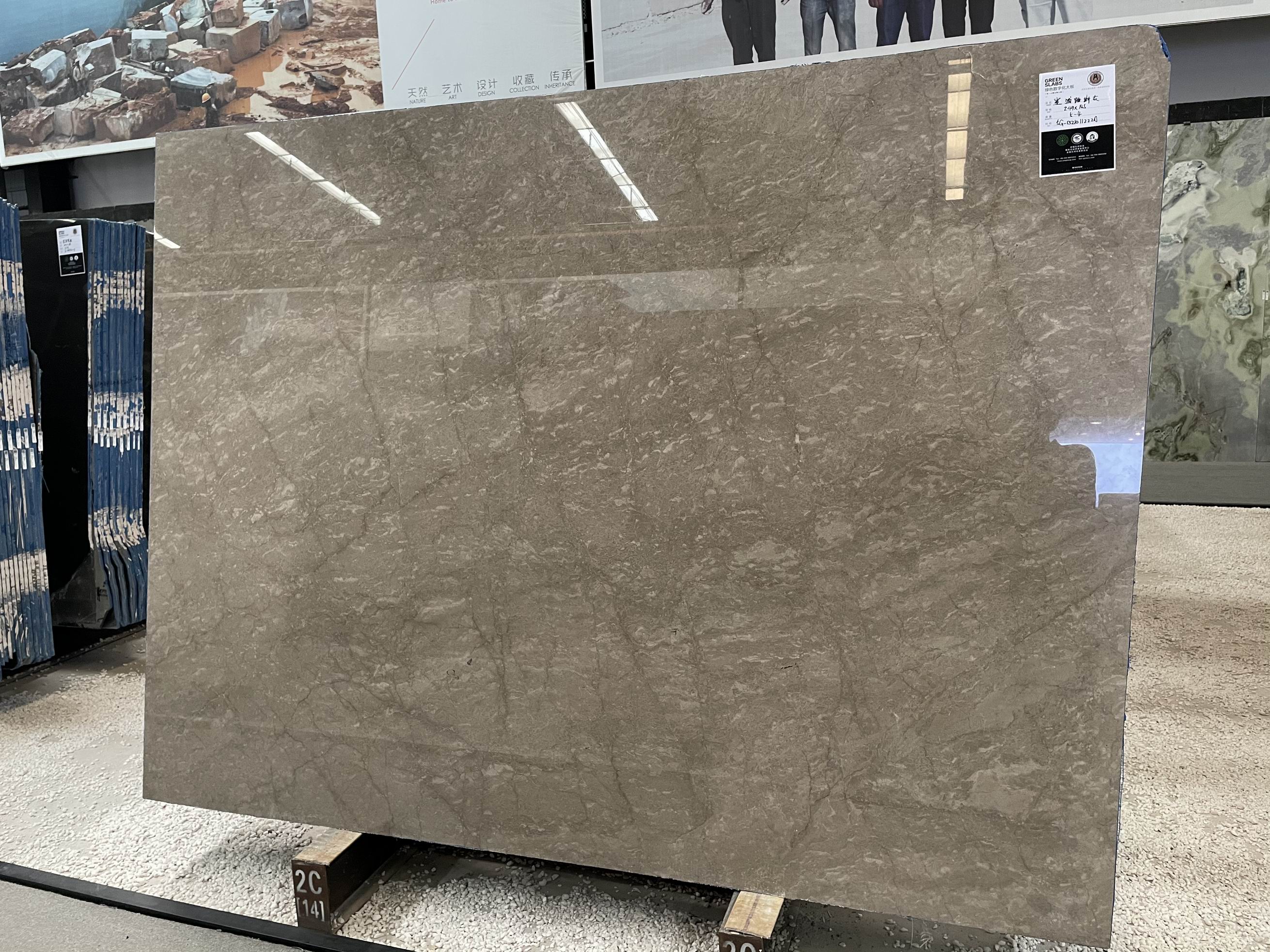 Cyprus grey Marble Stone wall tiles floor tiles from turkey
